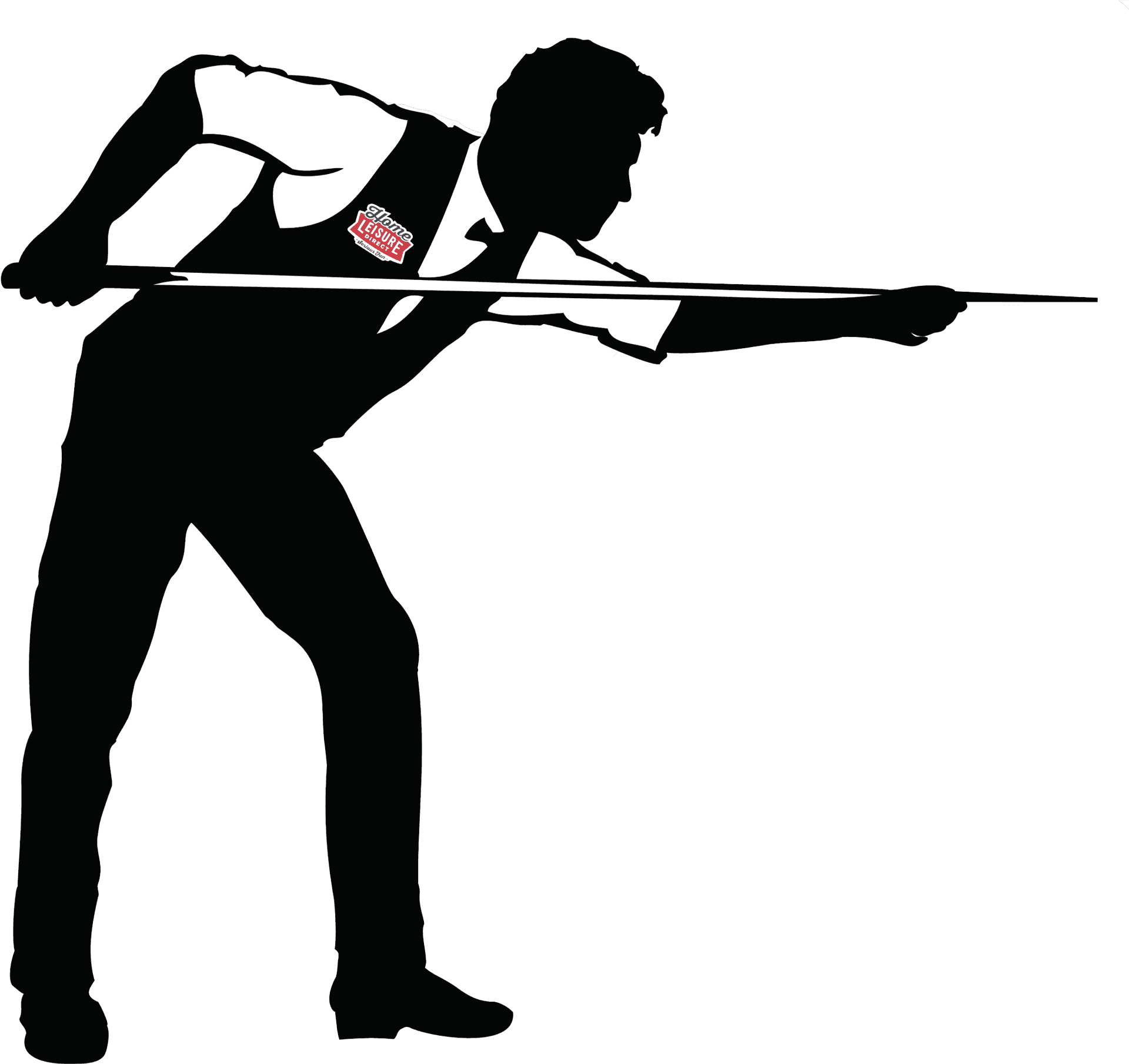 Snooker Player Silhouette PNG Image