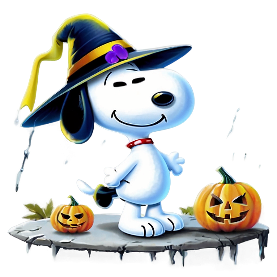 Snoopy Halloween Party Png 06122024 PNG Image