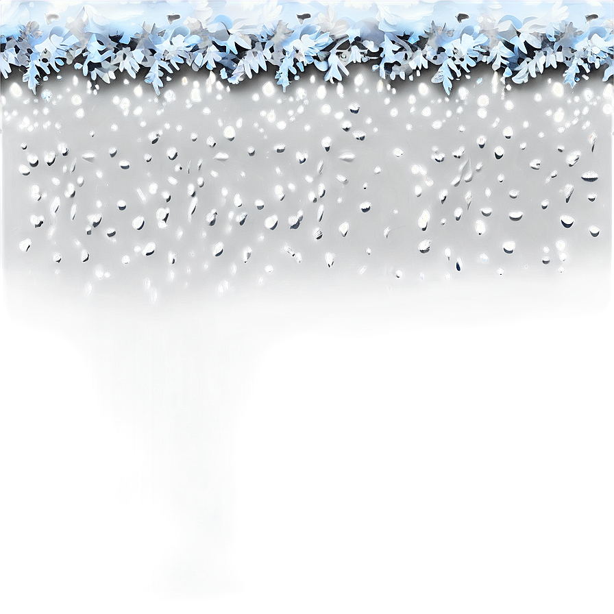 Snow Border D PNG Image