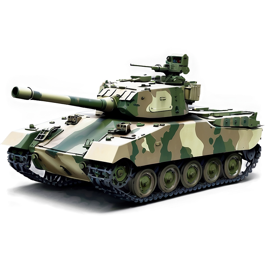 Snow Camo Tank Png Del10 PNG Image