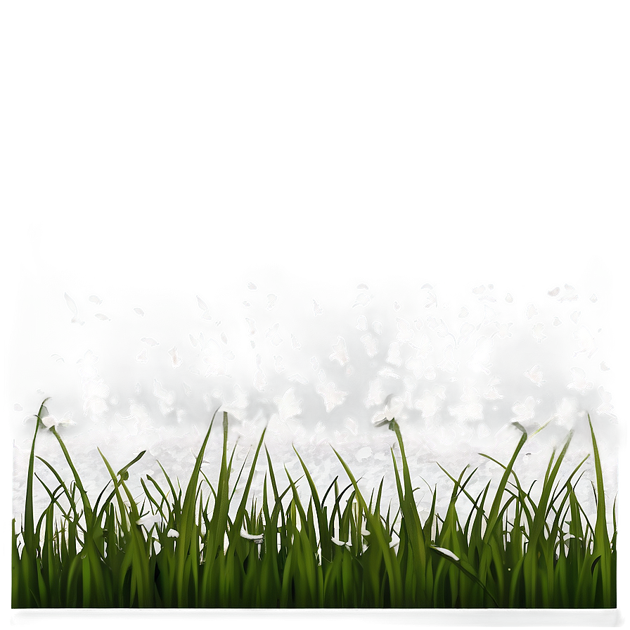 Snow-capped Grass Png 37 PNG Image