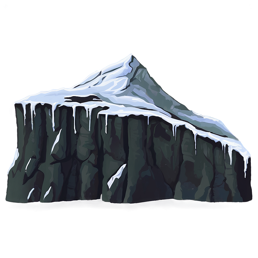 Snow-capped Mesa Png 34 PNG Image