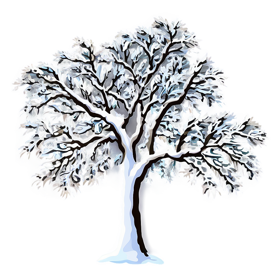 Snow-covered Tree Png Vat95 PNG Image