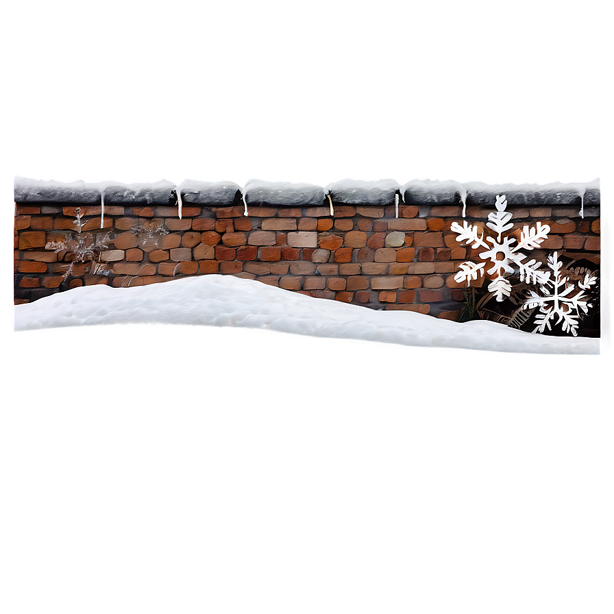 Snow-covered Wall Png Bef PNG Image