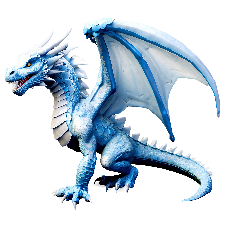 Snow Dragon In Winter Png Jxy PNG Image