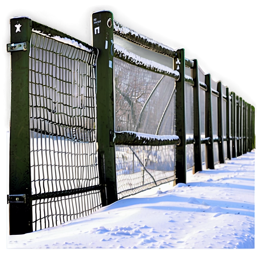 Snow Fence Barrier Png Icg80 PNG Image