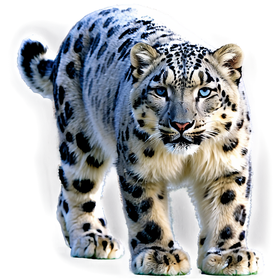 Snow Leopard Habitat Landscape Png Ulv11 PNG Image