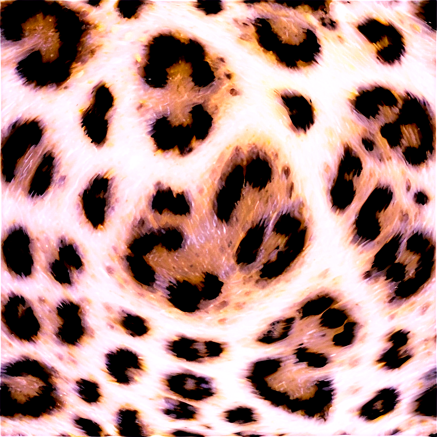 Snow Leopard Print Png Fln PNG Image