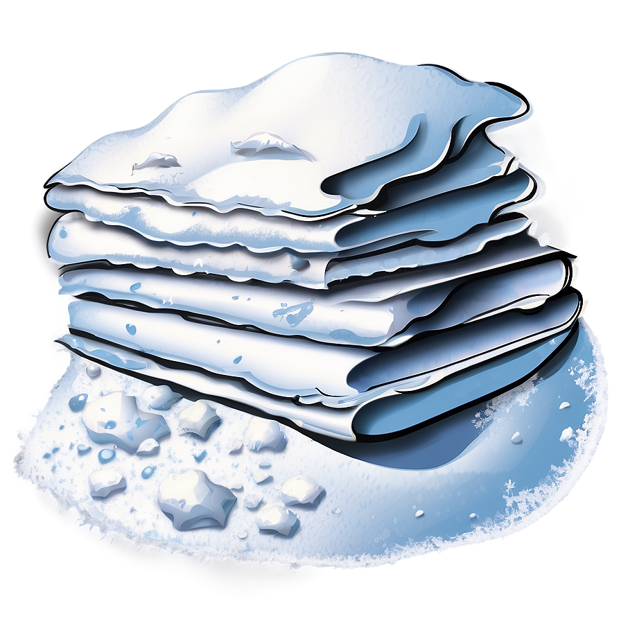 Snow Pile Graphic Png 06212024 PNG Image