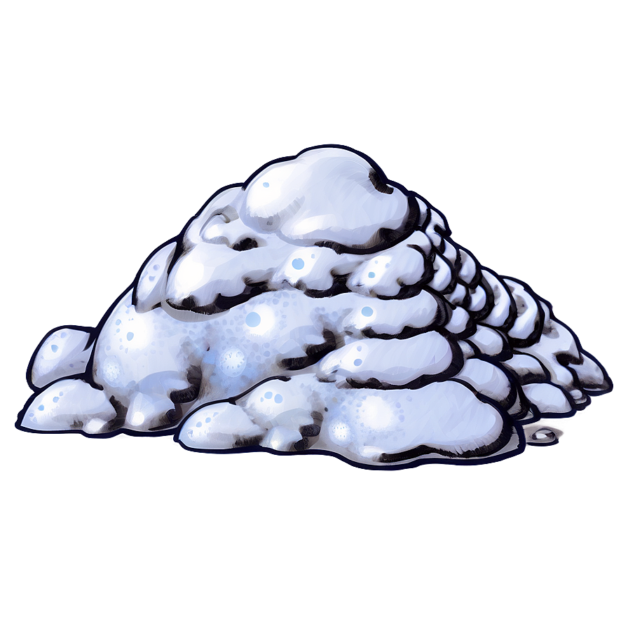 Snow Pile Graphic Png 87 PNG Image