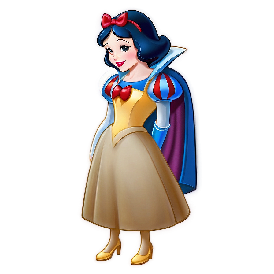 Snow White Cartoon Style Png 74 PNG Image