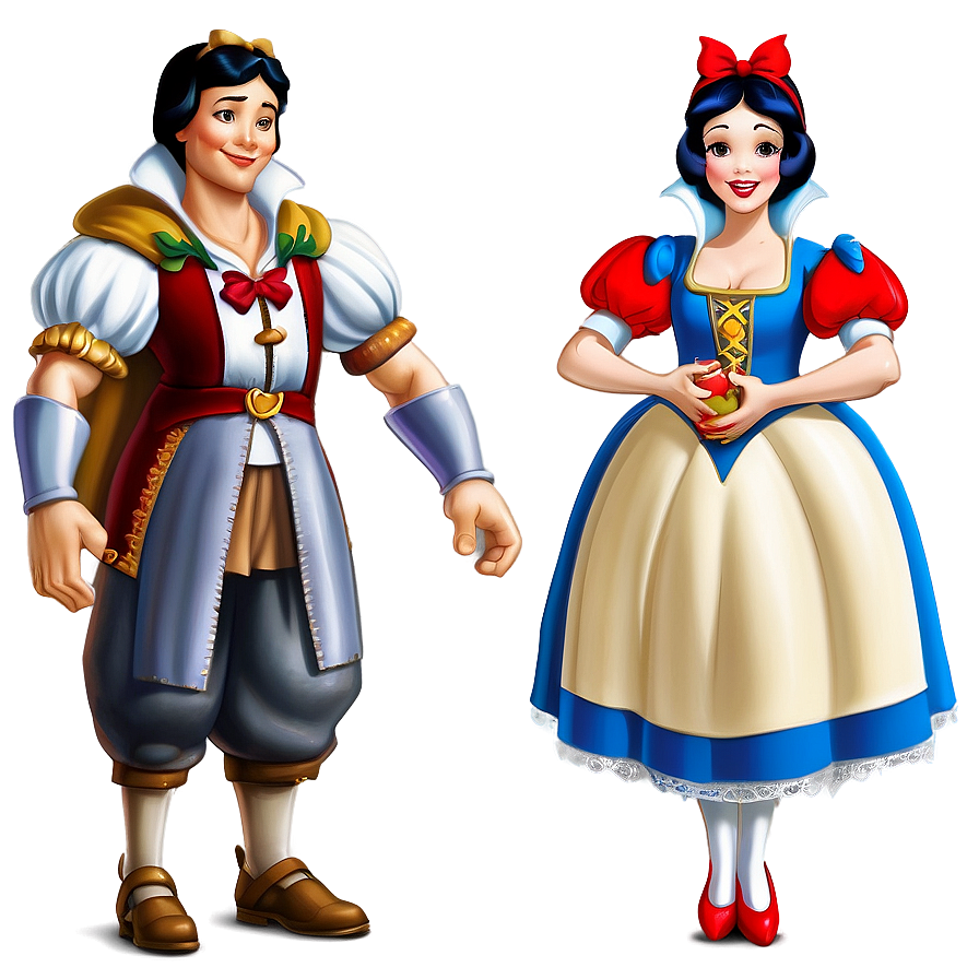 Snow White Celebration Dance Png 30 PNG Image