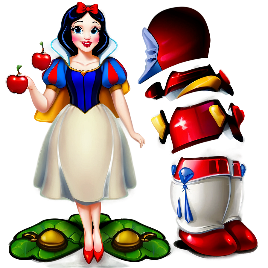 Snow White Character Png Jcd PNG Image