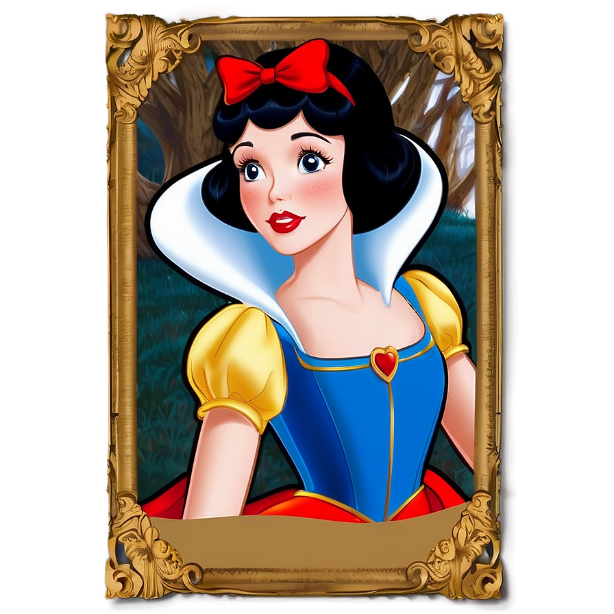 Snow White Classic Movie Poster Png Jme PNG Image