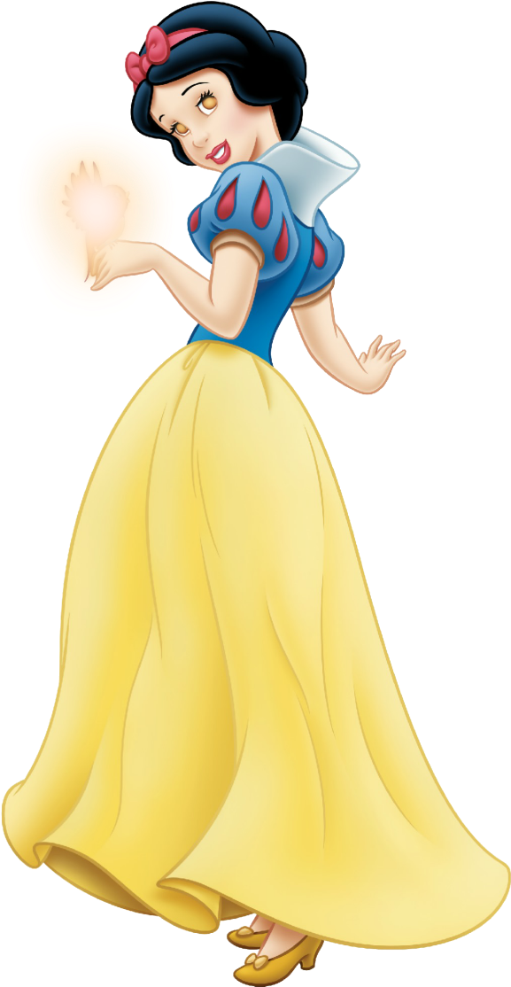 Snow White Classic Pose PNG Image