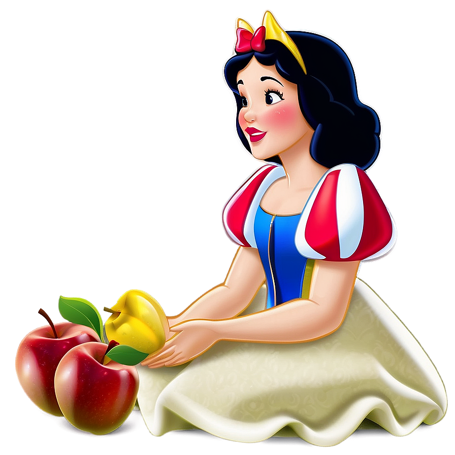 Snow White Story Time Scene Png 05062024 PNG Image