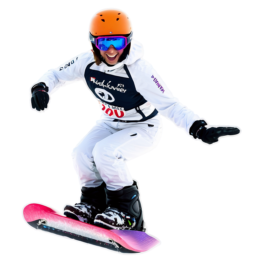 Snowboard Race Png Cjh PNG Image