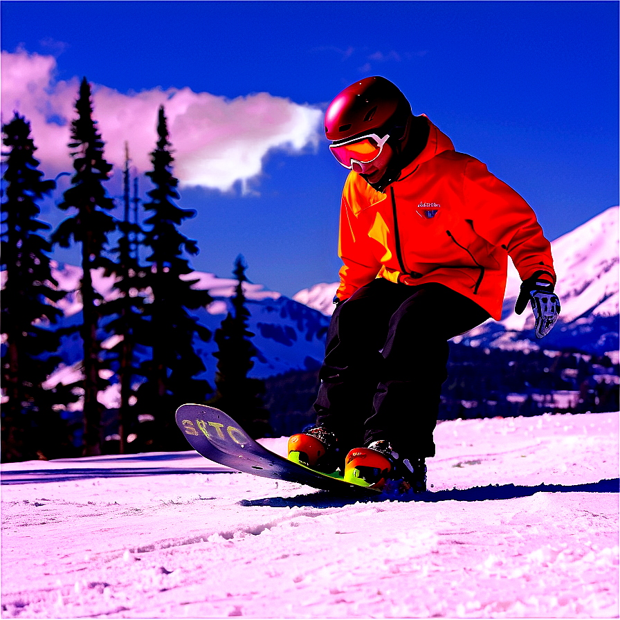 Snowboarding Training Png Cnp PNG Image