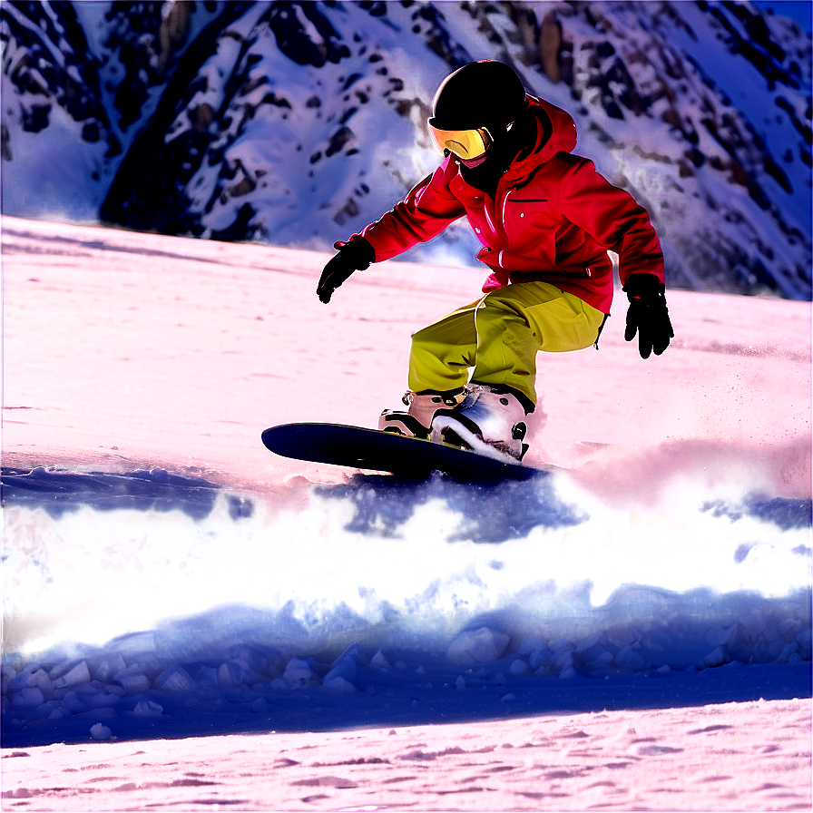 Snowboarding Vacation Png Tvo76 PNG Image