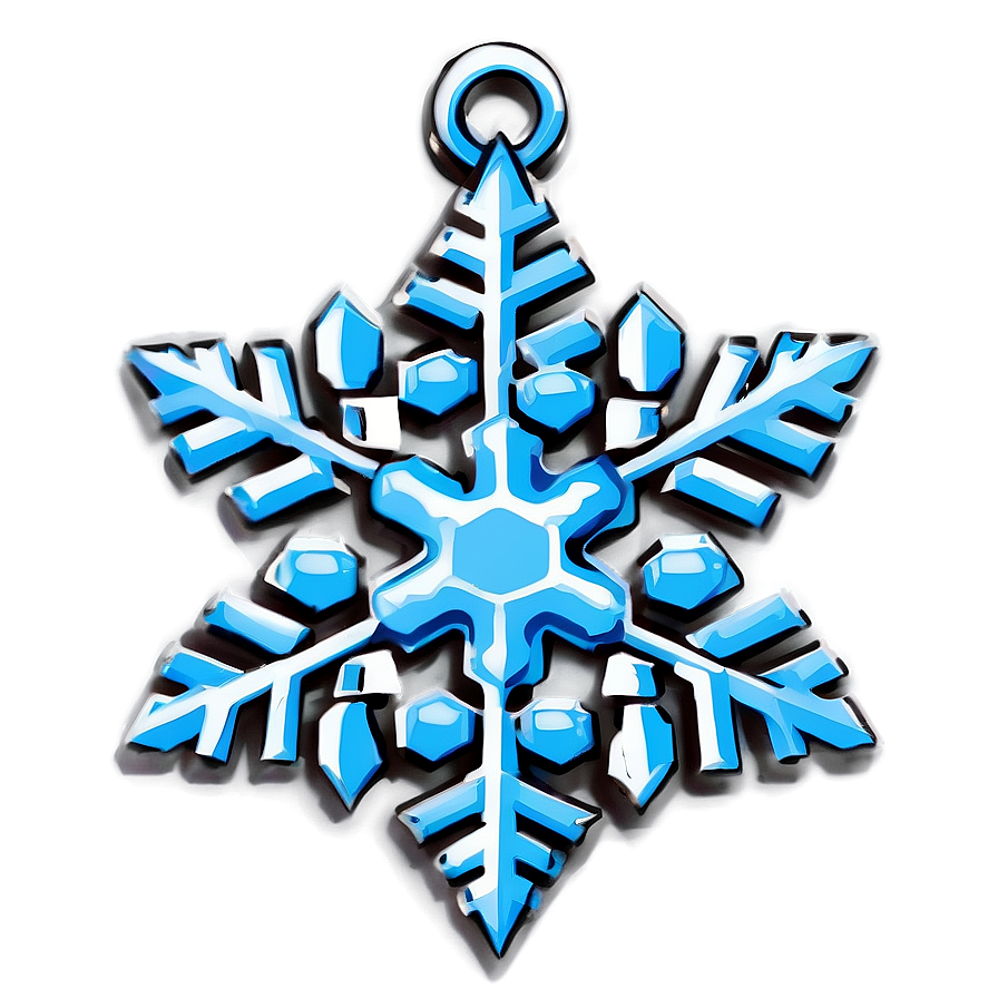 Snowflake Charm Graphic Png 44 PNG Image