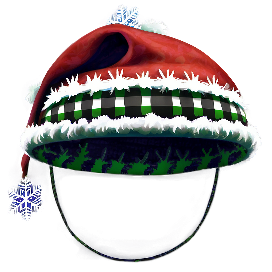 Snowflake Christmas Hat Png 04292024 PNG Image