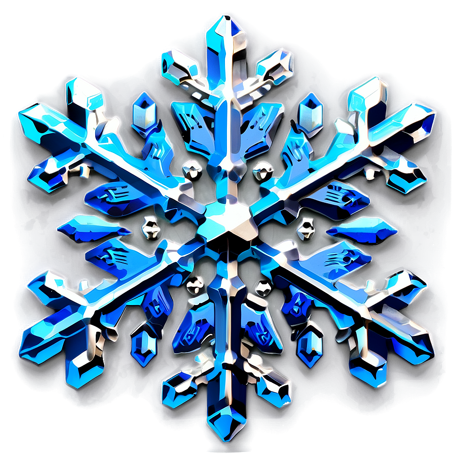 Snowflake Crystal Clear Png Evt14 PNG Image