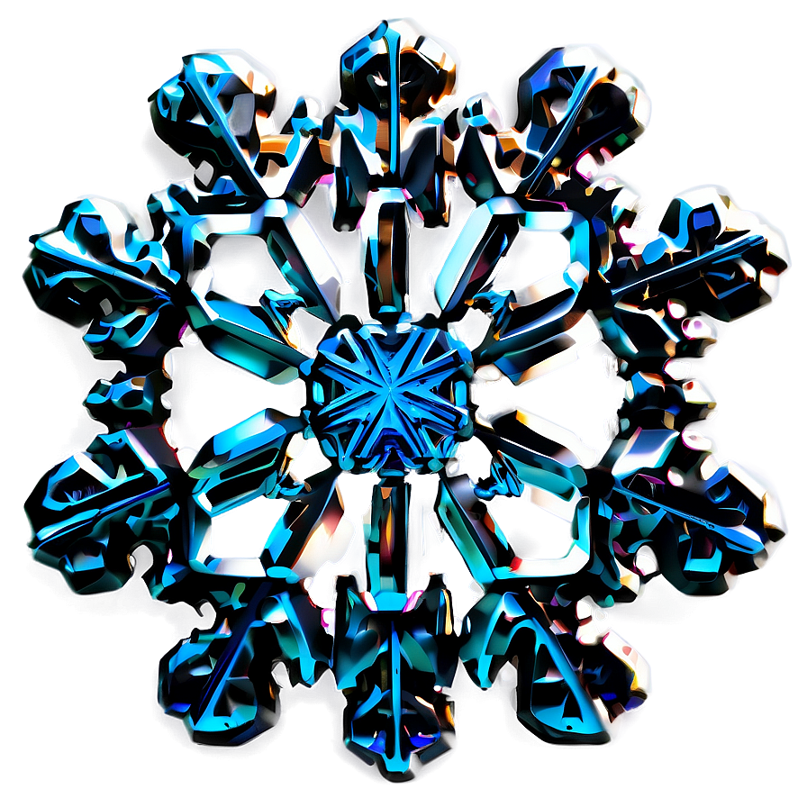 Snowflake D PNG Image