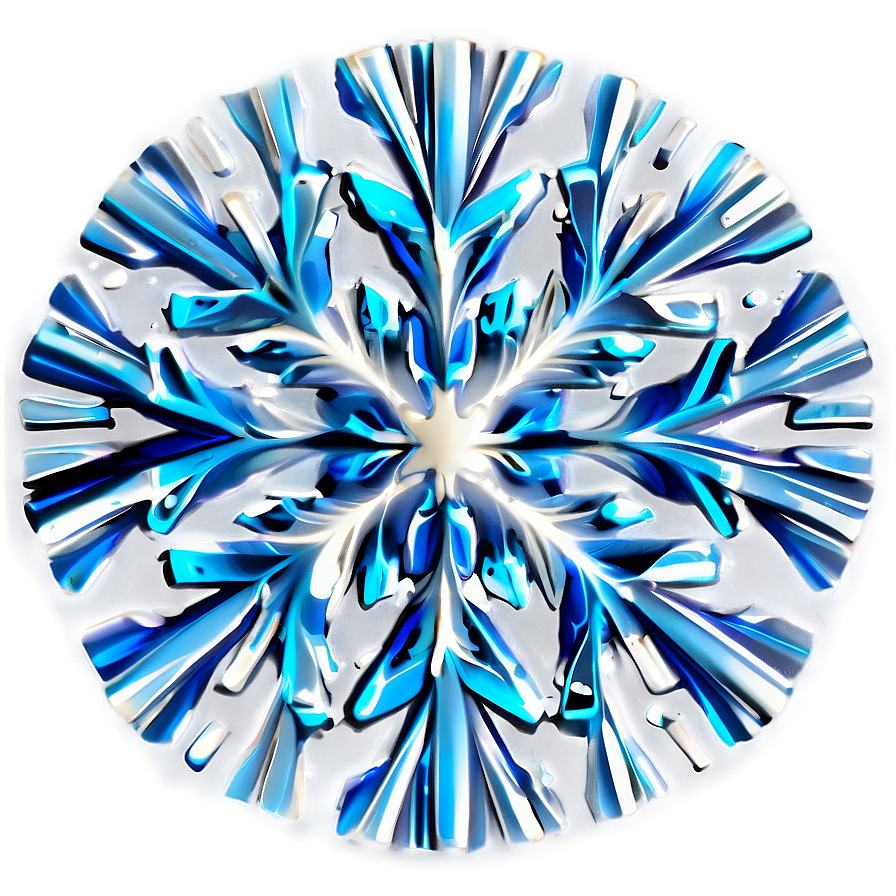 Snowflake In Ice Crystal Png 60 PNG Image