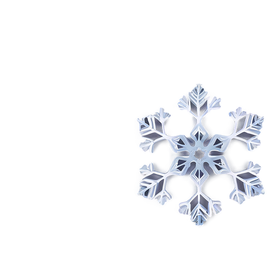 Snowflake Shape Png Two PNG Image