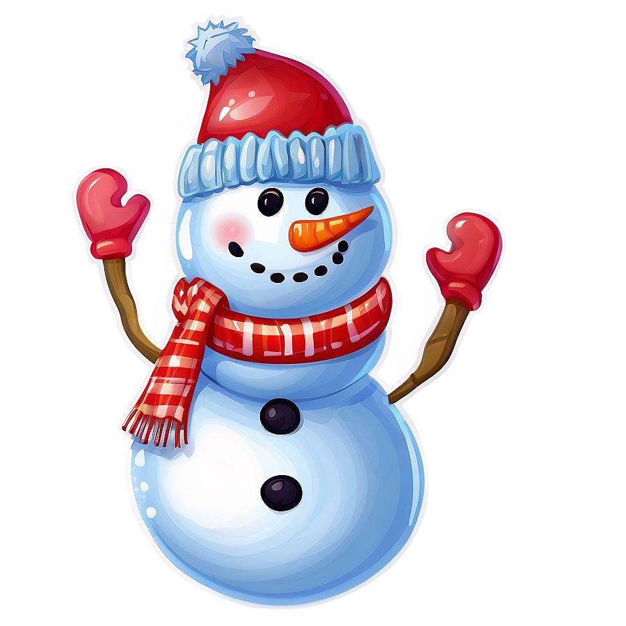 Snowman With Hot Cocoa Png 95 PNG Image