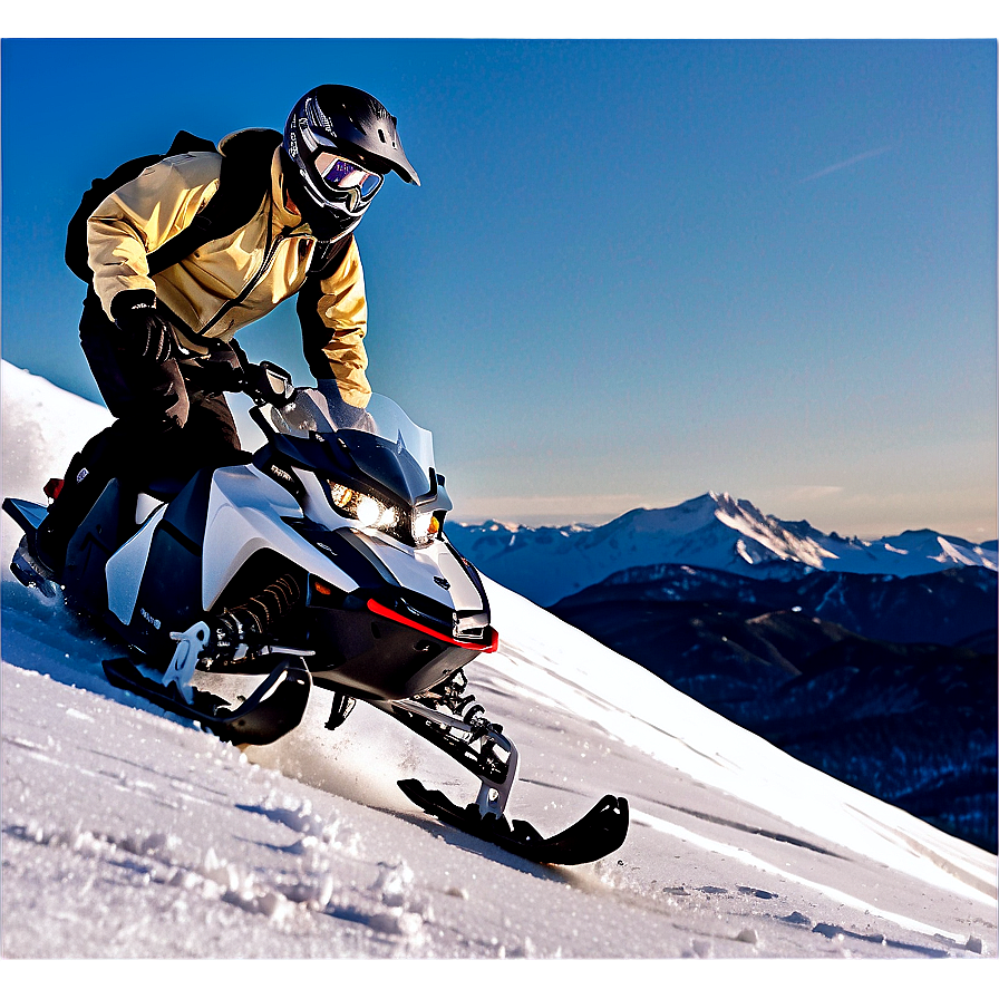 Snowmobile Hill Climb Challenge Png 43 PNG Image