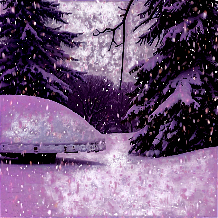 Snowstorm Blurred Vision Png Nip PNG Image