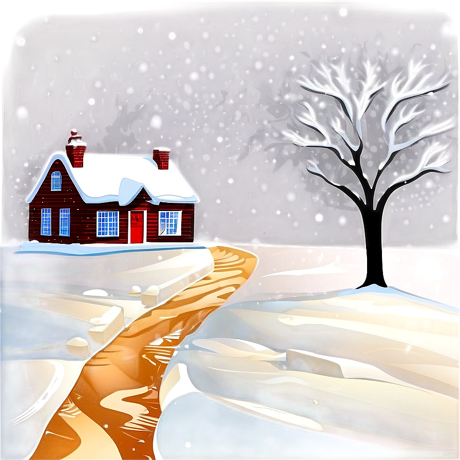 Snowy House Transparent Png 94 PNG Image