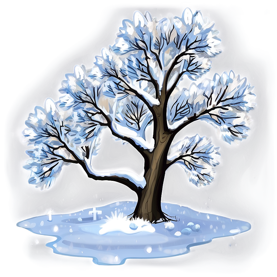 Snowy Maple Tree Png 55 PNG Image