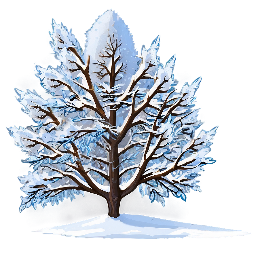 Snowy Maple Tree Png 67 PNG Image