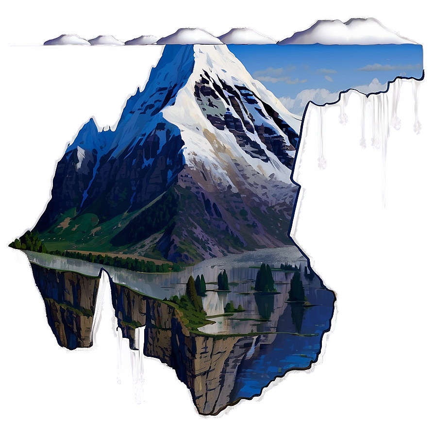 Snowy Mountain Transparent Png 05252024 PNG Image