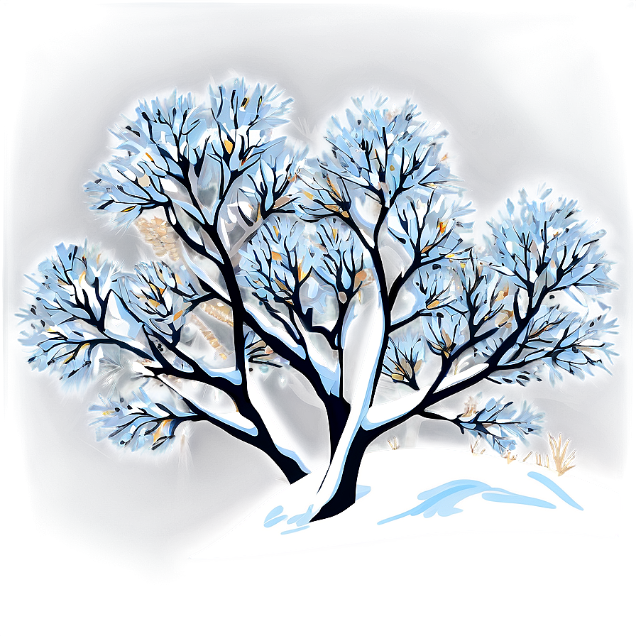 Snowy Tree Branches Png 75 PNG Image