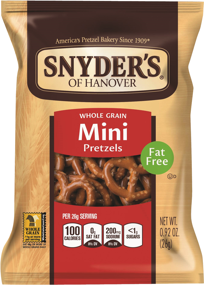 Snyders Mini Pretzels Package PNG Image