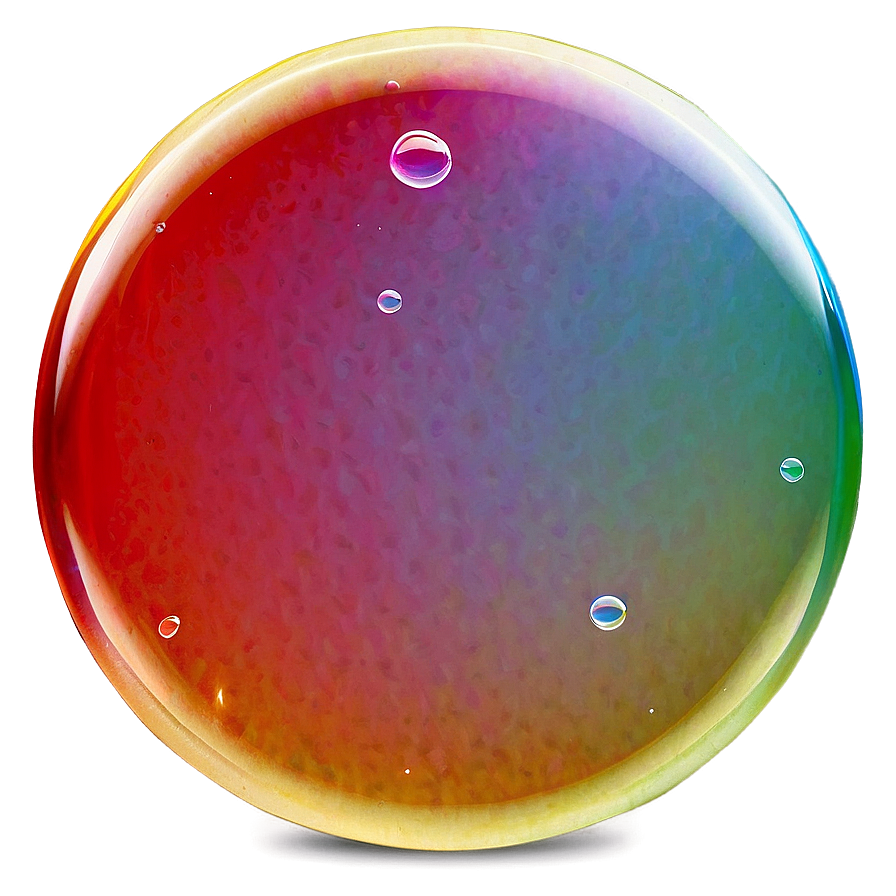 Soap Bubble With Colorful Reflection Png Nmb PNG Image