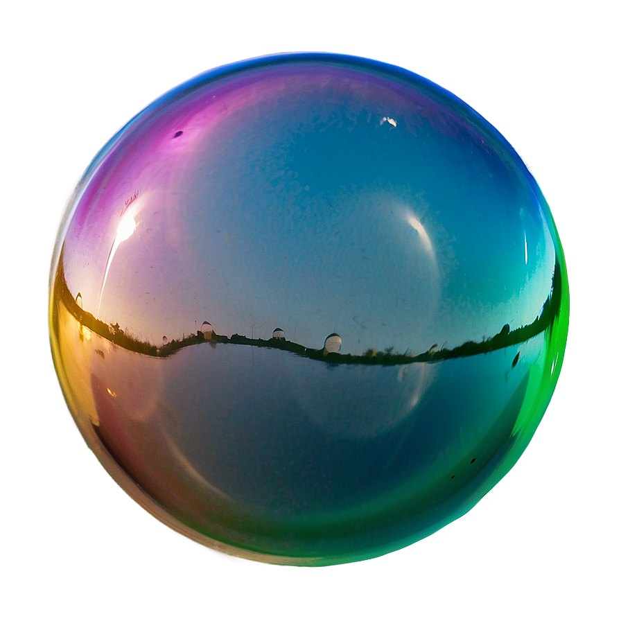 Soap Bubble With Reflections Png 06262024 PNG Image