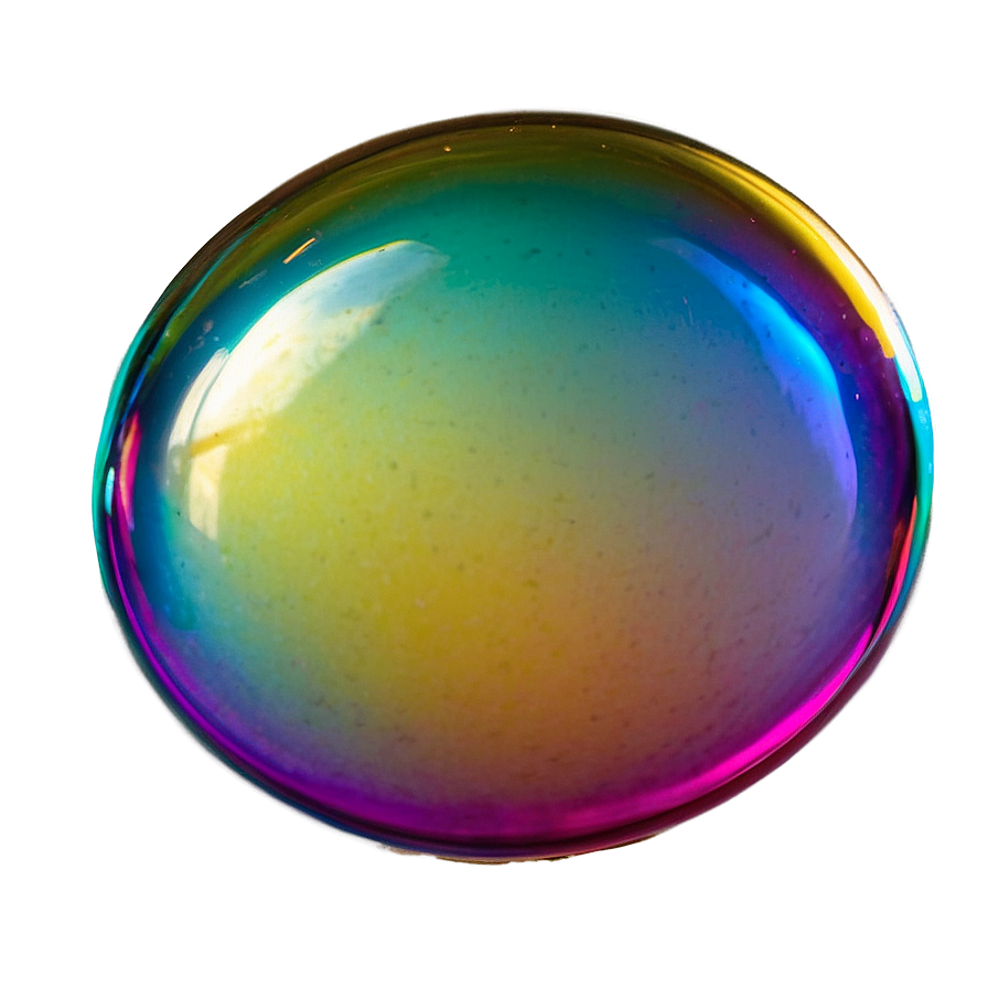 Soap Bubble With Vivid Colors Png Whn73 PNG Image