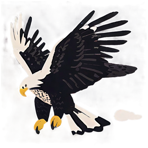 Soaring Eagle Inspirational Quote Png C PNG Image