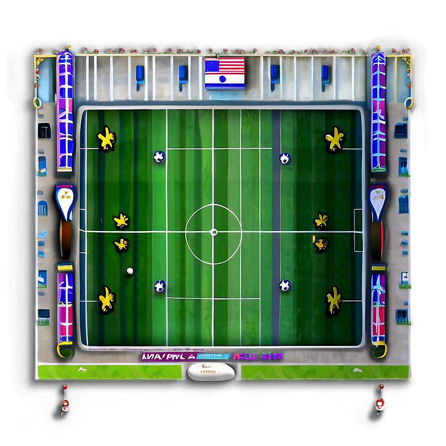 Soccer Arena Lines Png 06292024 PNG Image