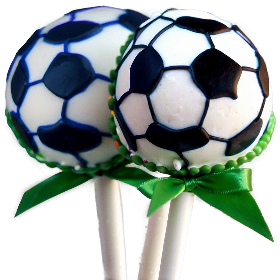 Soccer Cake Pops Png Qcy55 PNG Image