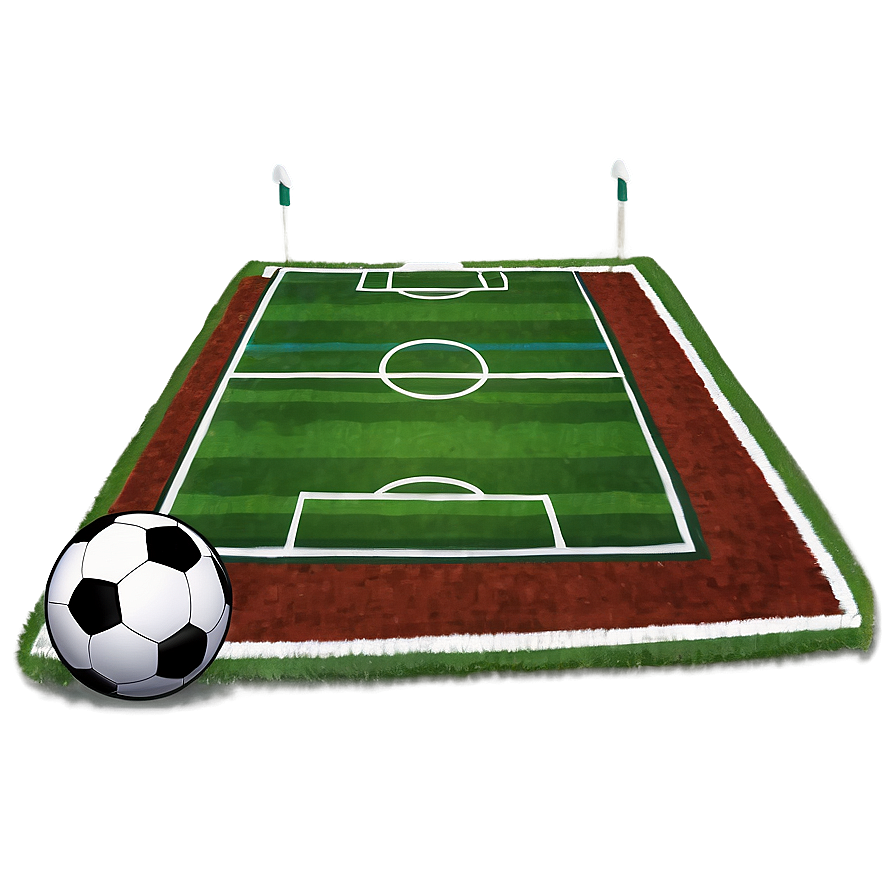 Soccer Field Kickoff Mark Png 06292024 PNG Image