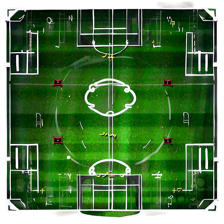 Soccer Field Layout Png Kln PNG Image