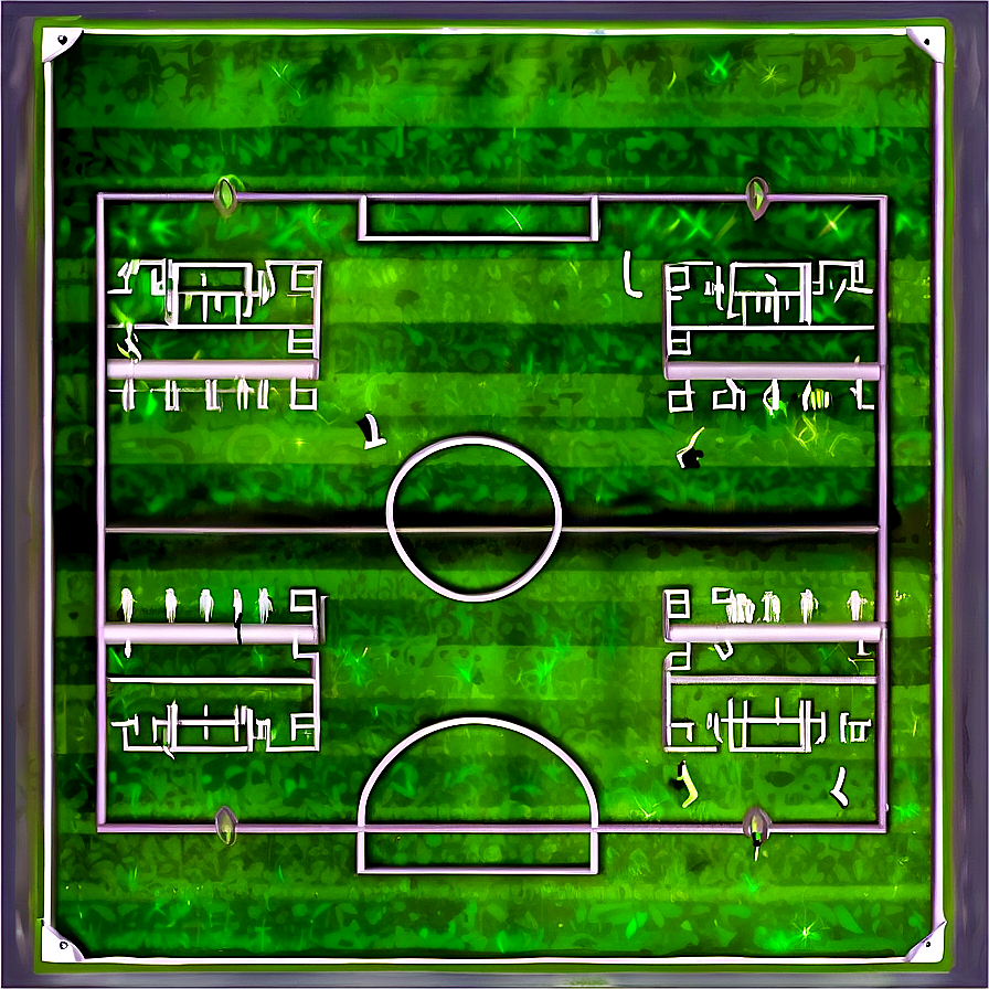 Soccer Field Layout Png Wmw PNG Image