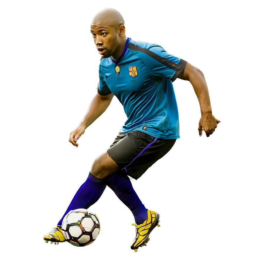 Soccer Player Solo Run Png Dlb PNG Image