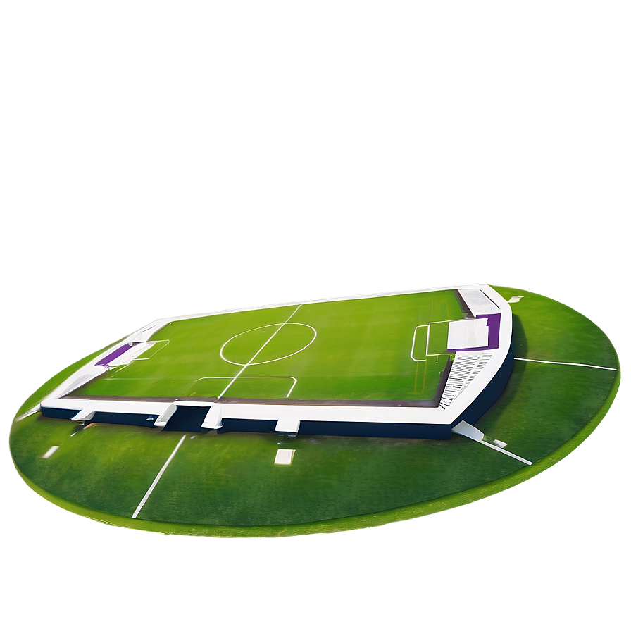 Soccer Stadium Field Close-up Png Hja PNG Image