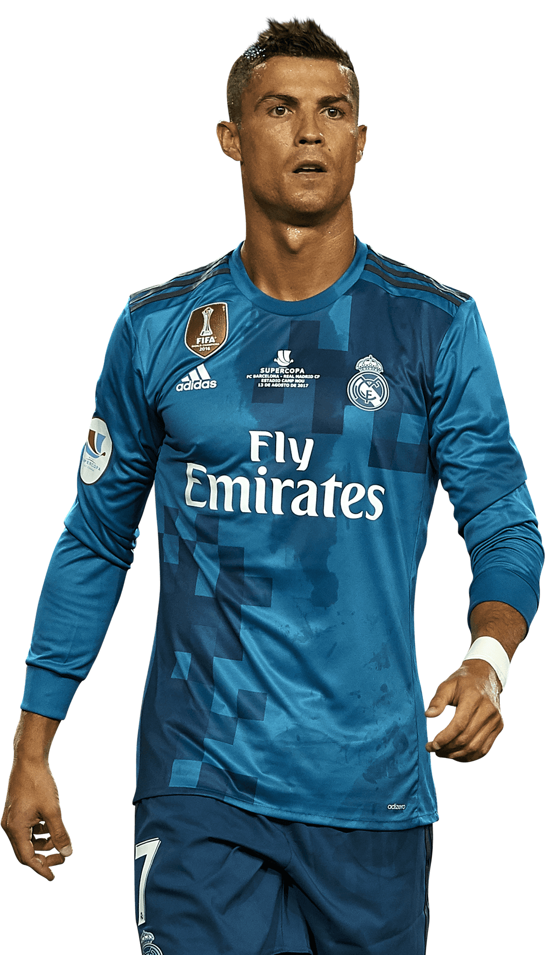 Soccer_ Star_in_ Blue_ Kit PNG Image